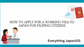 Working visa in Japan how to apply from the Philippines