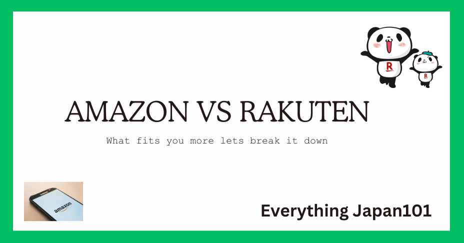 Amazon vs Rakuten