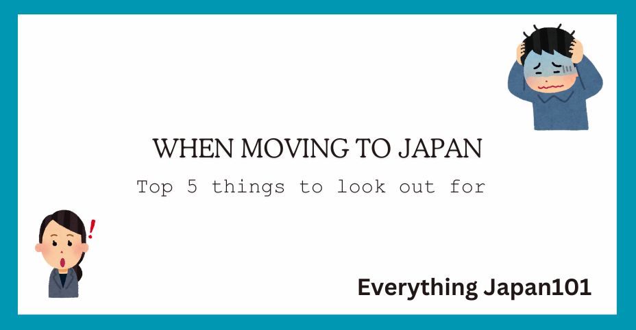 a man in a problematic pose because of not knowing things to avoid when moving to japan